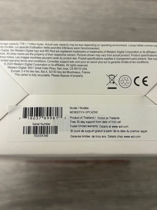 WD Red Plus 8TB HDD NAS