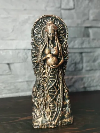 Statua Genesi Dea Madre Fertilità Natura Esoterico