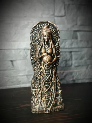 Statua Genesi Dea Madre Fertilità Natura Esoterico