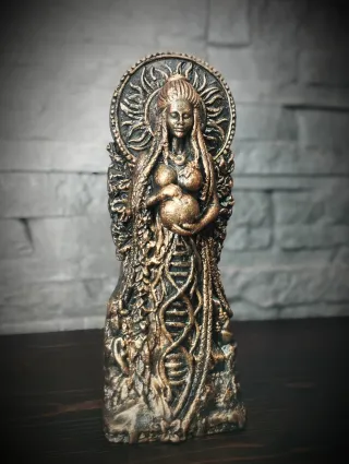 Statua Genesi Dea Madre Fertilità Natura Esoterico
