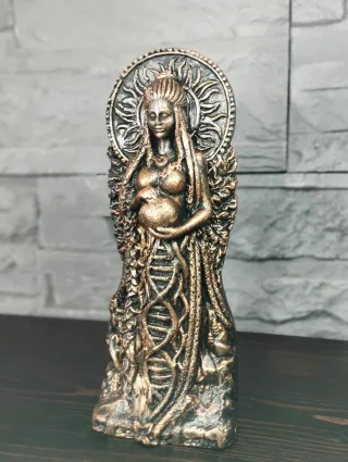 Statua Genesi Dea Madre Fertilità Natura Esoterico