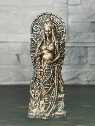 Statua Genesi Dea Madre Fertilità Natura Esoterico