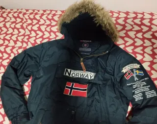 Plumífero Geographical Norway Azul Talla L