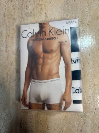 Calvin Klein Calzoncillos 3 Pack Algodón Stretch