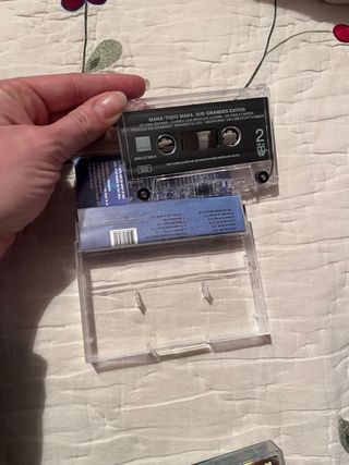 Lote 4 Casetes: Rebeca, Maná, Caribe Mix 2, Backst