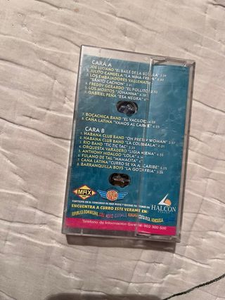Lote 4 Casetes: Rebeca, Maná, Caribe Mix 2, Backst