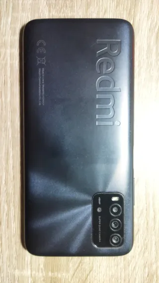 Redmi 9T Negro/Gris+caja,funda,protector (reinicia