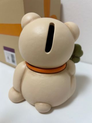 Salvadanaio Thun Orsetto con quadrifoglio