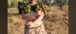 Vestido Flamenca Volantes Verde