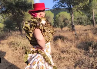 Vestido Flamenca Volantes Verde
