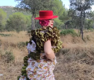 Vestido Flamenca Volantes Verde