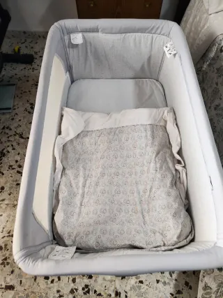 Mini Cuna Chicco Gris