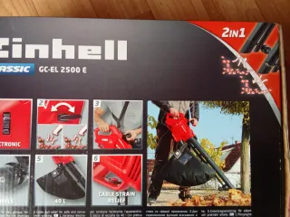 Soplador aspirador Einhell GC-EL 2500 E Nuevo