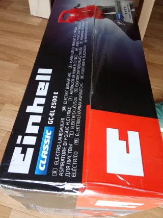 Soplador aspirador Einhell GC-EL 2500 E Nuevo