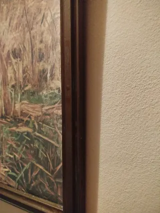 Cuadro de caza con perros