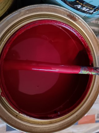 Lote 4 latas pintura laca esmalte Valentine