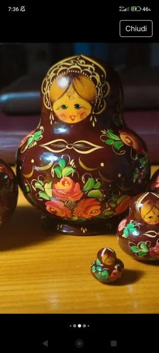 Matrioska russa 10 pezzi