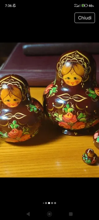 Matrioska russa 10 pezzi