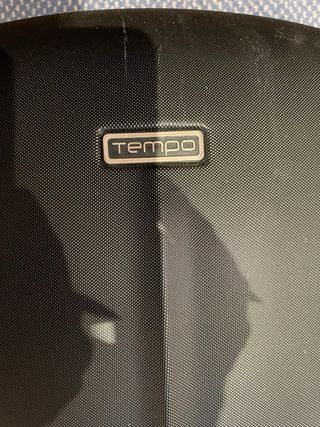 Maleta Tempo Negra 55x36x18 cm con Ruedas