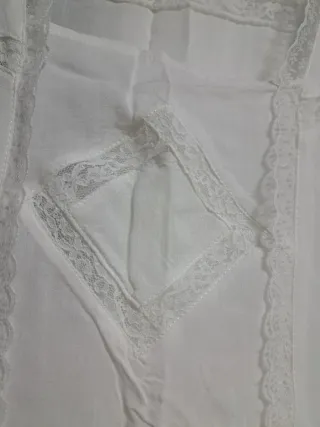 Blusa algodón blanca talla M