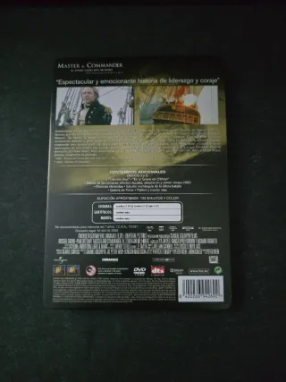 Master & Commander DVD