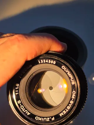 Objetivo Olympus F.Zuiko 50mm f/1.8 OM