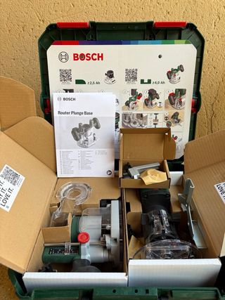 Fresadora Bosch AdvancedTrimRouter 18V-8