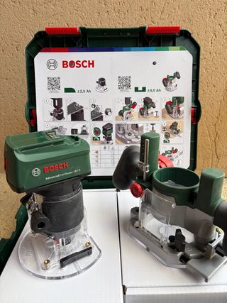 Fresadora Bosch AdvancedTrimRouter 18V-8