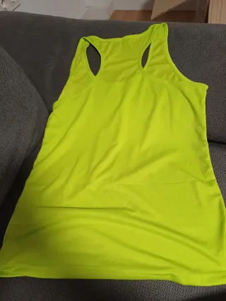 Camiseta Deportiva Tirantes Joma Mujer Amarillo