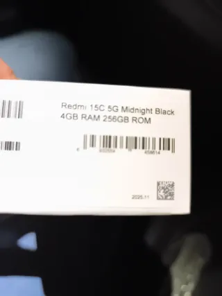 Redmi 15C 8GB RAM 256GB ROM NFC 5G