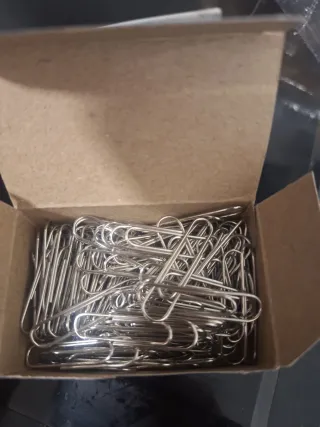 Clips Niquelados Nº 2 (32mm) - 24 Cajas