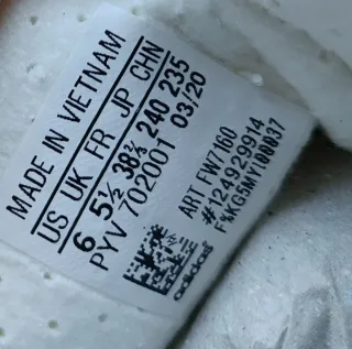 Adidas SL 76 Talla 38 Beige/Blanco