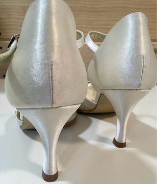Zapatos de Novia Piel Talla 37