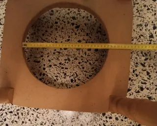 Mesa camilla redonda madera 60 cm