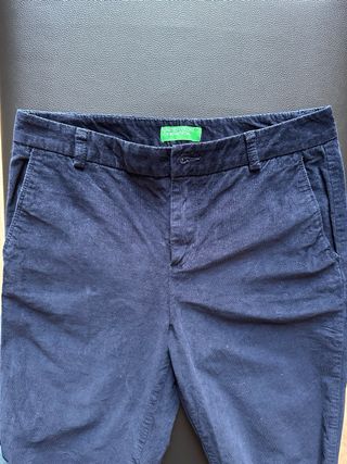 Pantalón azul marino United Colors of Benetton