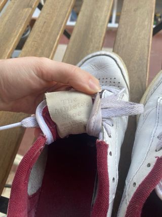 Zapatillas Reebok Blancas y Rojas