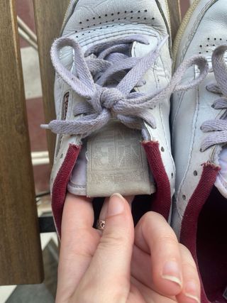 Zapatillas Reebok Blancas y Rojas