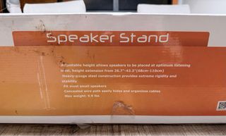 Soporte Altavoz Auna SS-01 Negro