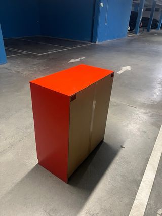 Cómoda Brimnes Roja Ikea