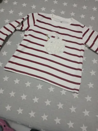 Lote 3 sudaderas niña 6-8 años. Están nuevas