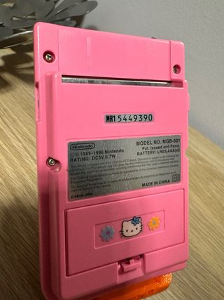 Game Boy Pocket Rosa Hello Kitty