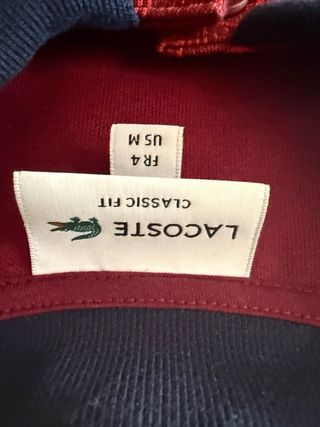 Polo Lacoste Rojo