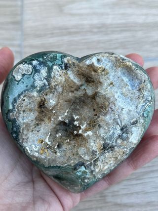 Corazón de Amatista morada