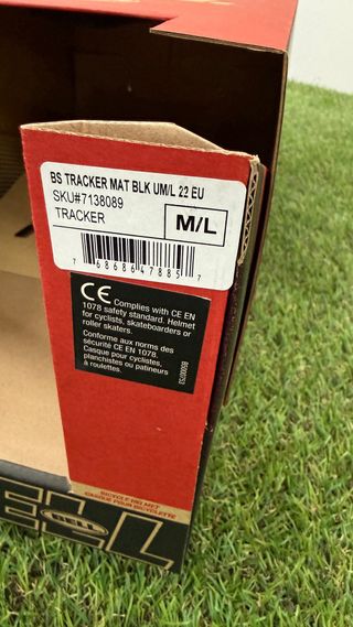 Casco Bell Tracker Talla M/L Negro - Nuevo