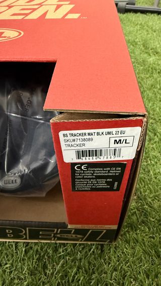 Casco Bell Tracker Talla M/L Negro - Nuevo