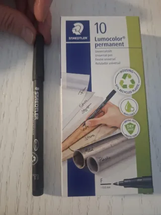 Rotulador Staedtler Lumocolor Fino 0.6mm 10 unid