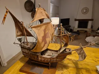 Maqueta Barco Histórico Decorativo