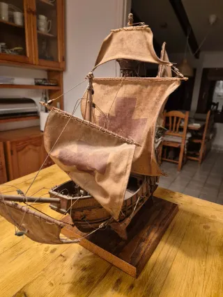 Maqueta Barco Histórico Decorativo