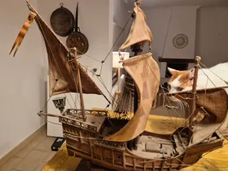Maqueta Barco Histórico Decorativo
