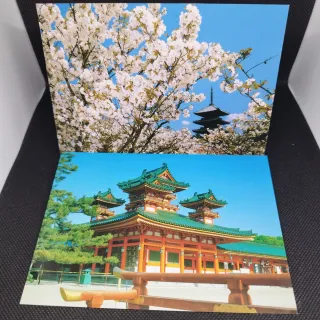 Set 24 Postales Kioto City Fascinating Spot